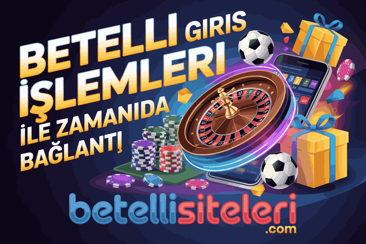 Betelli Giris İşlemleri ile Zamanında Bağlantı