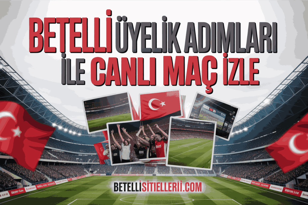 betelli uyelik adimlari ile canli mac izle