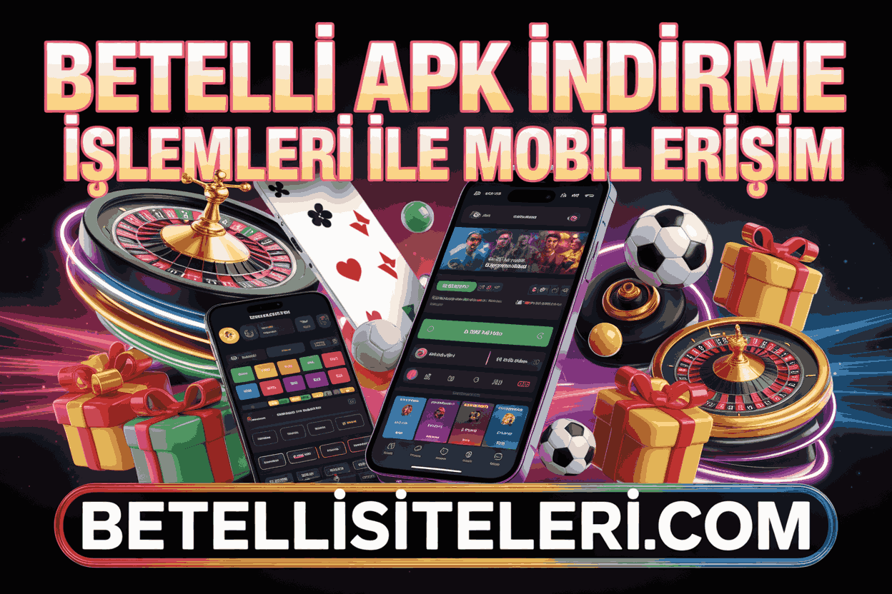 Betelli Apk İndirme İşlemleri ile Mobil Erişim
