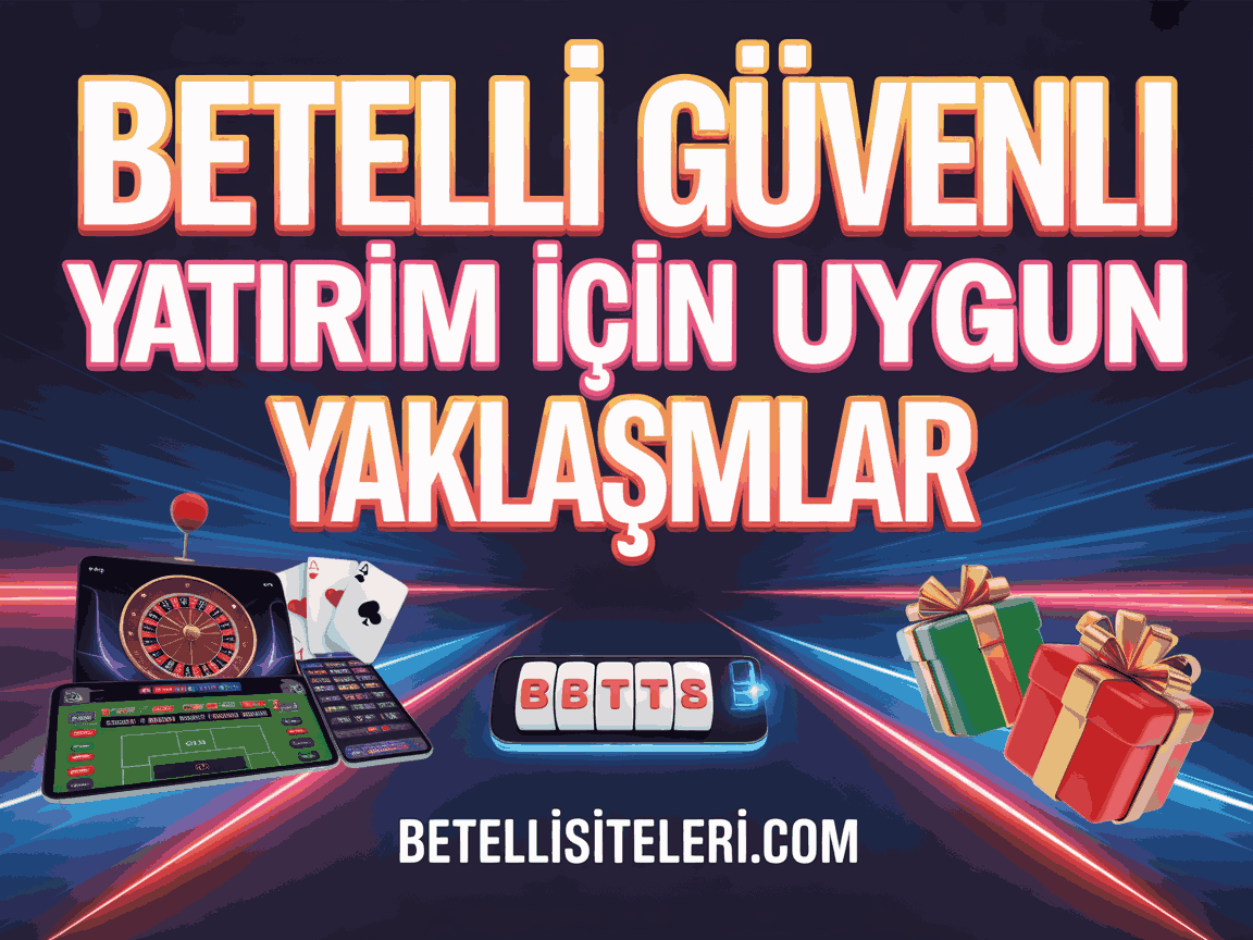 Betelli Güvenli Yatırım İçin Uygun Yaklaşımlar