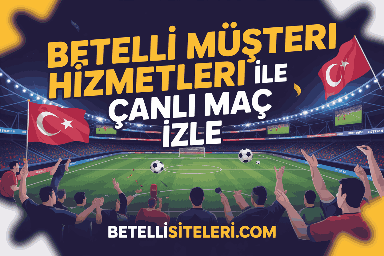 Betelli Müşteri Hizmetleri ile Canlı Maç İzle