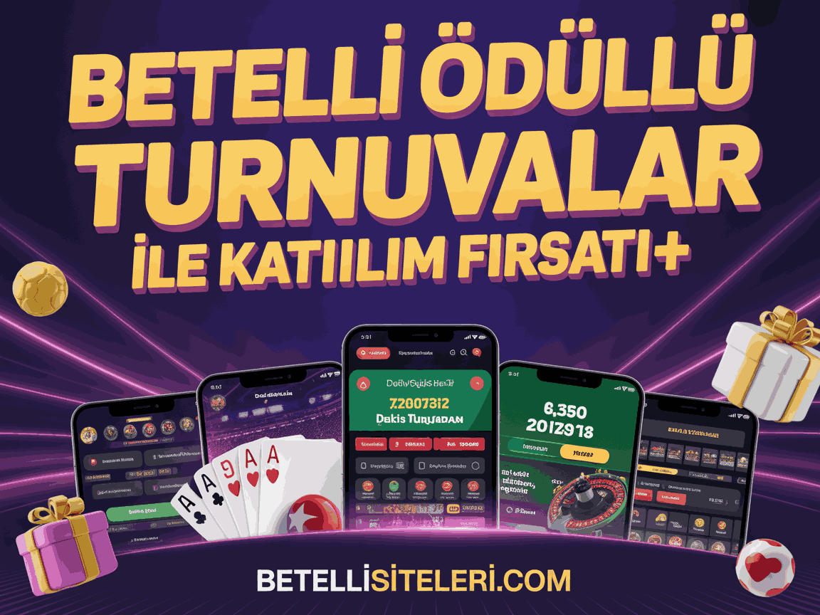 Betelli Ödüllü Turnuvalar İle Katılım Fırsatı