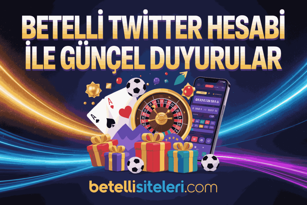 betelli twitter hesabi ile guncel duyurular